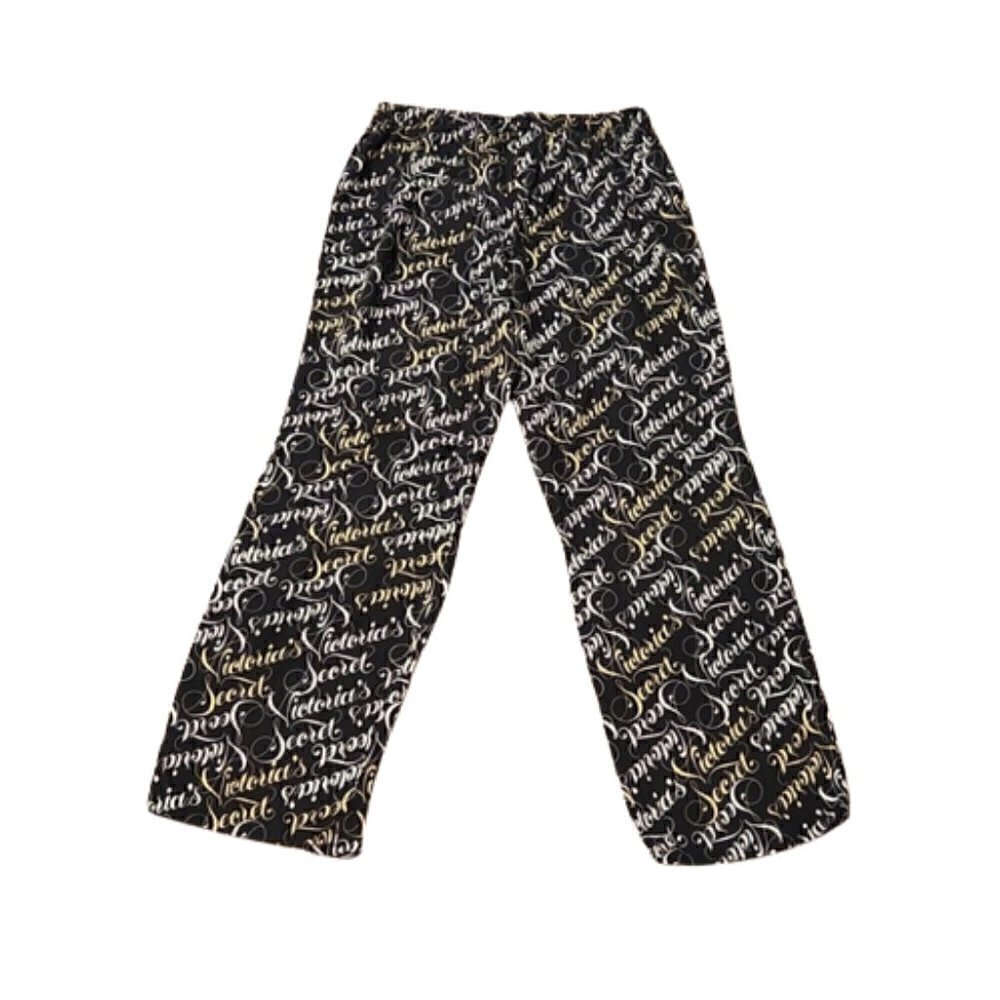[Victoria Secret] Cursive Text Drawstring Pajama Pants - Size S - Picture 3 of 6